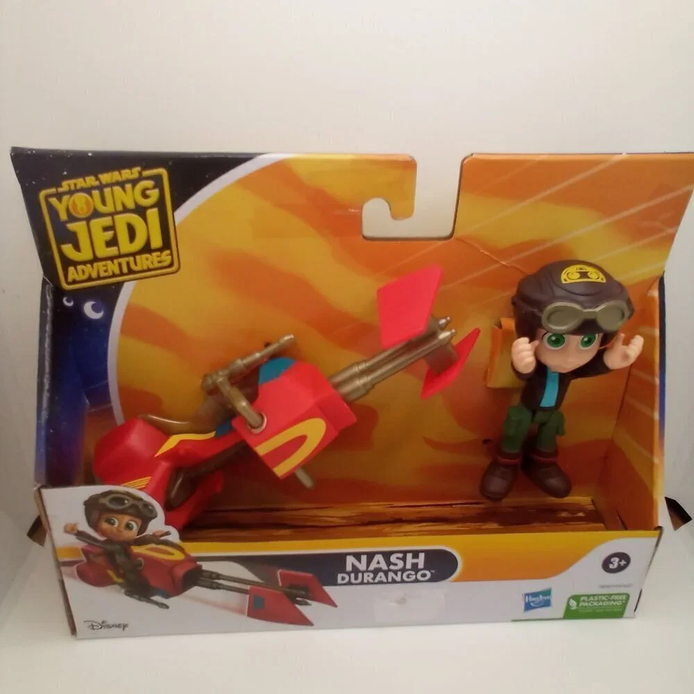 Star Wars Young Jedi Adventures Nash Durango Figure Vehicle Disney